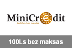 minicredit kredīts ar 0% likmi