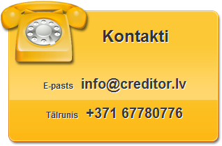 Creditor.lv kontakti