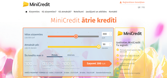 Minicredit ātrie kredīti