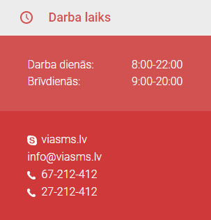 Viasms darba laiks